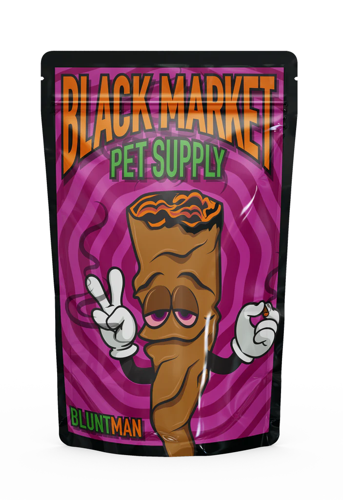 Blunt Man Plush Dog Toy