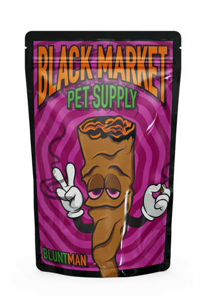 Blunt Man Plush Dog Toy